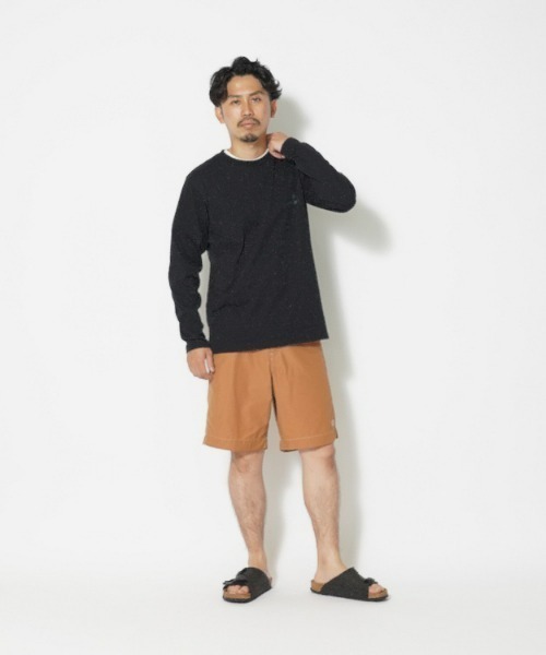 Snow Peak（スノーピーク）の「Light Mountain Cloth Shorts（その他パンツ・メンズ・ブラック/ブラウン/ブルー・SMALL/MEDIUM/LARGE/X-LARGE）」の4枚目の写真