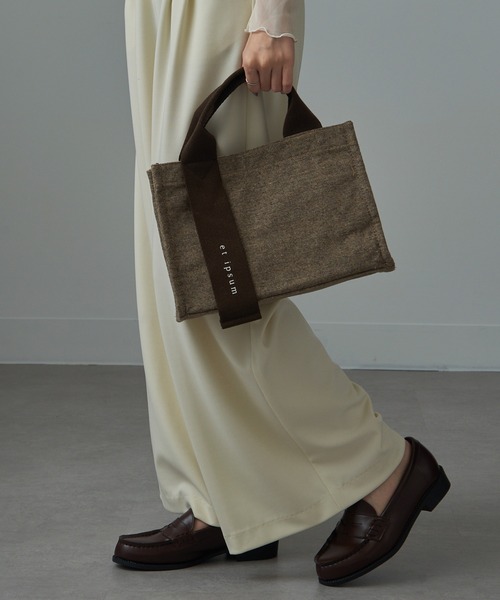 セール】【SETUP7】アシメントリーハンドルトートバッグ SNBD