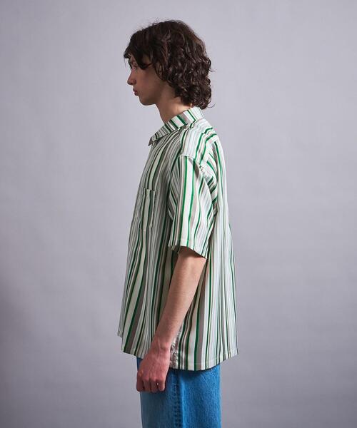 MONKEY TIME（モンキータイム）の「＜monkey time＞ GEORGETTE MULTI STRIPE PRINT SHIRT/シャツ（シャツ/ブラウス・メンズ・その他1/その他2・S/M/L/XL）」の7枚目の写真