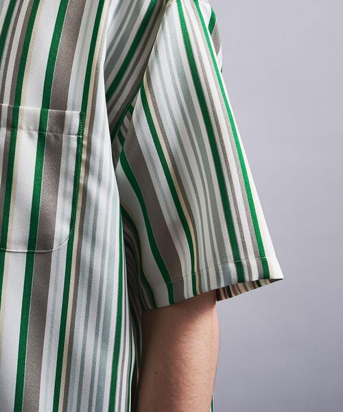 MONKEY TIME（モンキータイム）の「＜monkey time＞ GEORGETTE MULTI STRIPE PRINT SHIRT/シャツ（シャツ/ブラウス・メンズ・その他1/その他2・S/M/L/XL）」の10枚目の写真