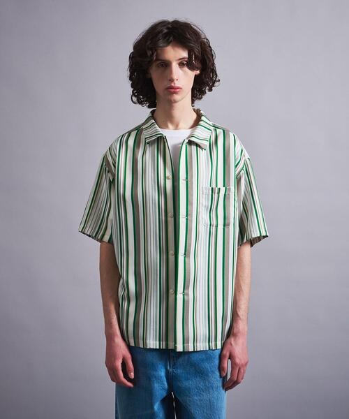 MONKEY TIME（モンキータイム）の「＜monkey time＞ GEORGETTE MULTI STRIPE PRINT SHIRT/シャツ（シャツ/ブラウス・メンズ・その他1/その他2・S/M/L/XL）」の14枚目の写真