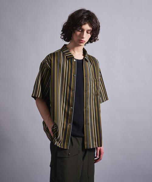 MONKEY TIME（モンキータイム）の「＜monkey time＞ GEORGETTE MULTI STRIPE PRINT SHIRT/シャツ（シャツ/ブラウス・メンズ・その他1/その他2・S/M/L/XL）」の20枚目の写真