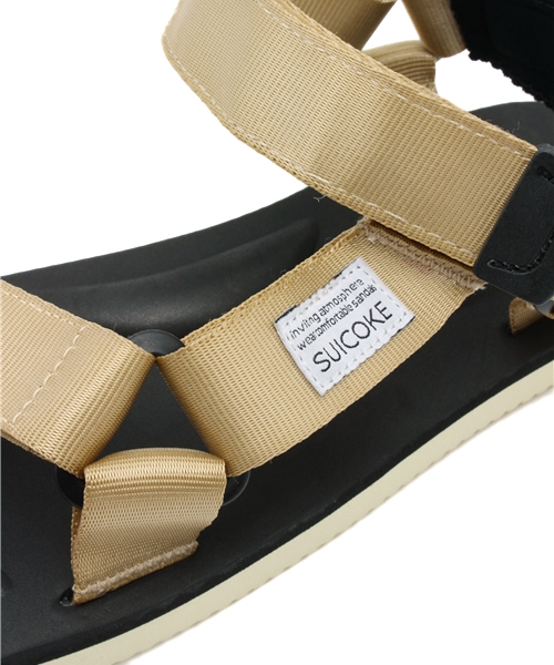 suicoke（スイコック）の「【SUICOKE】SUICOKESANDAL（サンダル・レディース・ベージュ/ネイビー・5/6）」の6枚目の写真