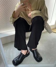 stitch belt sandal