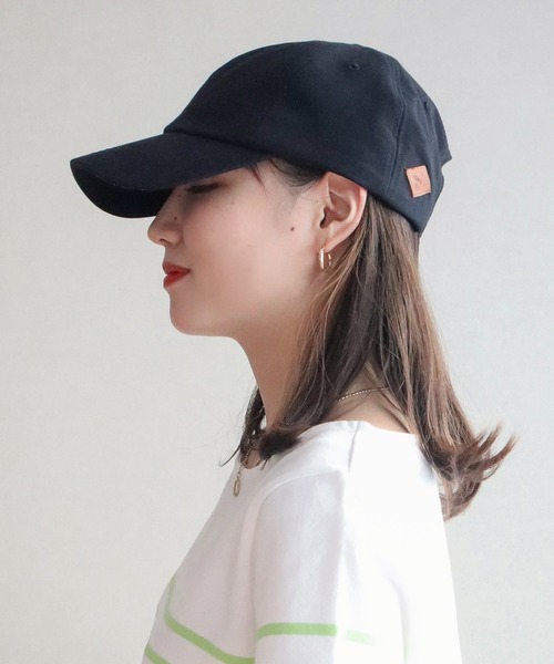 KOBE LETTUCE（コウベレタス）の「深めUVカットコットンキャップ（キャップ・レディース・ライトカーキ/モカ/キナリ/ブラック・FREE）」の13枚目の写真