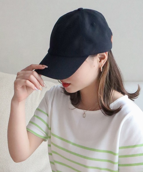 KOBE LETTUCE（コウベレタス）の「深めUVカットコットンキャップ（キャップ・レディース・ライトカーキ/モカ/キナリ/ブラック・FREE）」の18枚目の写真