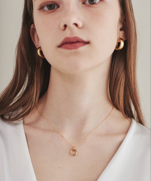 ciite' surgical stainless（シーテサージカルステンレス）の「【 金属アレルギー対応 】 モチーフネックレス サージカルステンレス 316L（ネックレス・レディース・シルバー/ゴールド・FREE）」の9枚目の写真