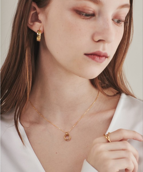 ciite' surgical stainless（シーテサージカルステンレス）の「【 金属アレルギー対応 】 モチーフネックレス サージカルステンレス 316L（ネックレス・レディース・シルバー/ゴールド・FREE）」の6枚目の写真