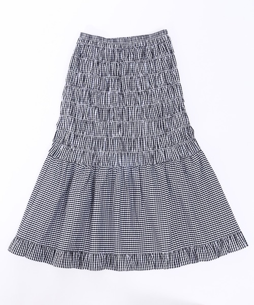 WC(ダブル シー)の「シャーリングマーメイドスカート(スカート・レディース・ブラック系その他/ホワイト・FREE)」の18枚目の写真