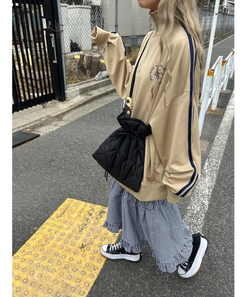 WC(ダブル シー)の「シャーリングマーメイドスカート(スカート・レディース・ブラック系その他/ホワイト・FREE)」の22枚目の写真