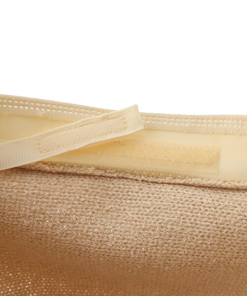 grove（グローブ）の「◆ブークレサーモ刺繍ロゴメトロハット（ハット・レディース・ライトベージュ/アイボリー/ブラック・00）」の9枚目の写真