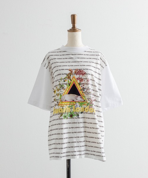 SWASH(スワッシュ)の「【SWASH×ear(スウォッシュ)】 Tシャツ(Tシャツ/カットソー・レディース・ホワイト/ホワイト系その他・FREE)」の3枚目の写真
