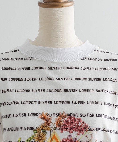 SWASH(スワッシュ)の「【SWASH×ear(スウォッシュ)】 Tシャツ(Tシャツ/カットソー・レディース・ホワイト/ホワイト系その他・FREE)」の8枚目の写真