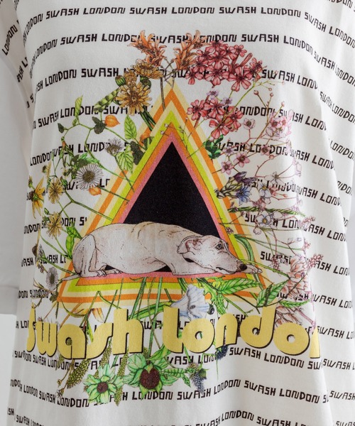 SWASH(スワッシュ)の「【SWASH×ear(スウォッシュ)】 Tシャツ(Tシャツ/カットソー・レディース・ホワイト/ホワイト系その他・FREE)」の9枚目の写真