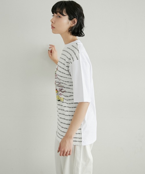 SWASH(スワッシュ)の「【SWASH×ear(スウォッシュ)】 Tシャツ(Tシャツ/カットソー・レディース・ホワイト/ホワイト系その他・FREE)」の13枚目の写真