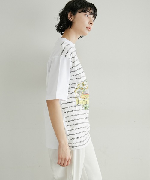 SWASH(スワッシュ)の「【SWASH×ear(スウォッシュ)】 Tシャツ(Tシャツ/カットソー・レディース・ホワイト/ホワイト系その他・FREE)」の15枚目の写真
