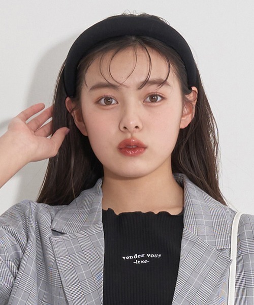 LOVETOXIC（ラブトキシック）の「コットンカチューシャ（カチューシャ・キッズ・ブラック/ベージュ/アイボリー・FREE）」の6枚目の写真