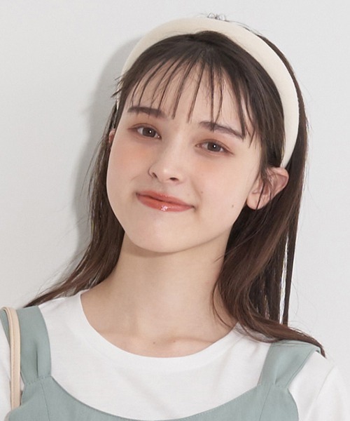 LOVETOXIC（ラブトキシック）の「コットンカチューシャ（カチューシャ・キッズ・ブラック/ベージュ/アイボリー・FREE）」の15枚目の写真