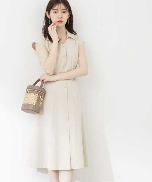 PROPORTION BODY DRESSING（プロポーションボディドレッシング）の「シャツワンピース / 1213140504（ワンピース・レディース・ベージュ/カーキ/ピンク・X-SMALL/SMALL/MEDIUM）」の13枚目の写真