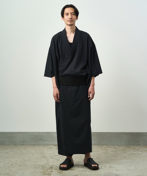 和ROBE(ワローブ)の「YUKATA(浴衣・メンズ・チャコール/ブラック/ストーン/ネイビー/ブラック系その他/ベージュ/オリーブ・3/2)」の14枚目の写真