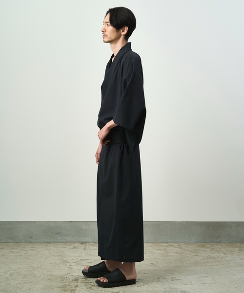 和ROBE(ワローブ)の「YUKATA(浴衣・メンズ・チャコール/ブラック/ストーン/ネイビー/ブラック系その他/ベージュ/オリーブ・3/2)」の15枚目の写真