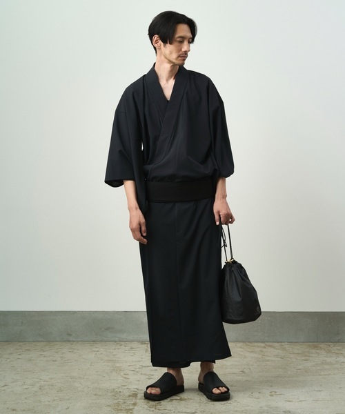 和ROBE(ワローブ)の「YUKATA(浴衣・メンズ・チャコール/ブラック/ストーン/ネイビー/ブラック系その他/ベージュ/オリーブ・3/2)」の17枚目の写真