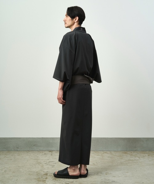 和ROBE(ワローブ)の「YUKATA(浴衣・メンズ・チャコール/ブラック/ストーン/ネイビー/ブラック系その他/ベージュ/オリーブ・3/2)」の20枚目の写真