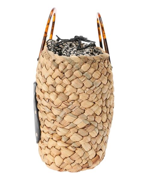 Te chichi（テチチ）の「アクリルハンドルかごバッグ（ハンドバッグ・レディース・ホワイト/ブラック・ﾌﾘ-）」の11枚目の写真