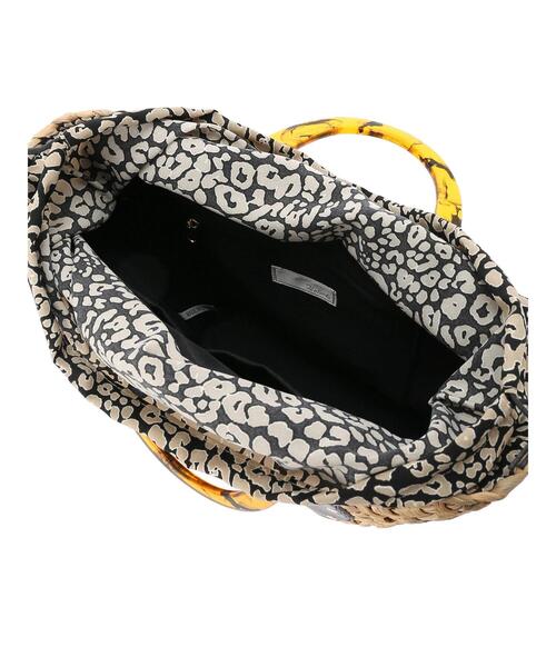 Te chichi（テチチ）の「アクリルハンドルかごバッグ（ハンドバッグ・レディース・ホワイト/ブラック・ﾌﾘ-）」の14枚目の写真