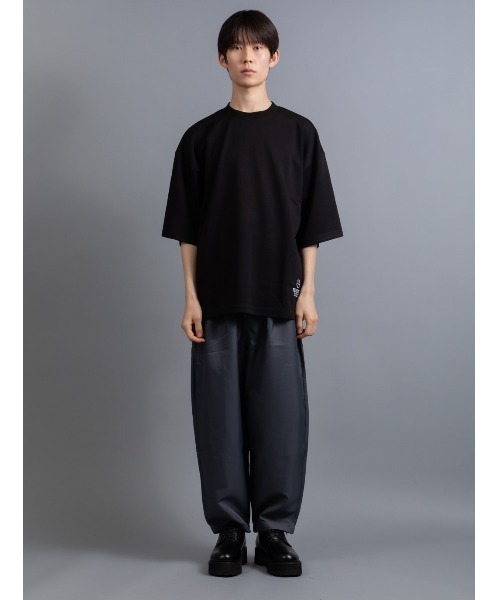 En serio TOKYO(エンソリオトーキョー)の「【ZOZO限定】冷感COOLダンボール 裾マーク刺繍 TEE(Tシャツ/カットソー・メンズ・ブラック/ライトベージュ/ダークブルー/ホワイト・M/L)」の8枚目の写真