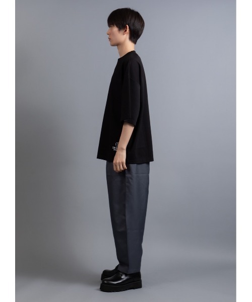 En serio TOKYO(エンソリオトーキョー)の「【ZOZO限定】冷感COOLダンボール 裾マーク刺繍 TEE(Tシャツ/カットソー・メンズ・ブラック/ライトベージュ/ダークブルー/ホワイト・M/L)」の9枚目の写真