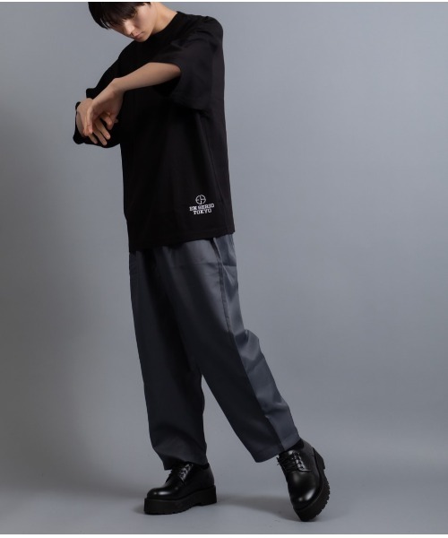 En serio TOKYO(エンソリオトーキョー)の「【ZOZO限定】冷感COOLダンボール 裾マーク刺繍 TEE(Tシャツ/カットソー・メンズ・ブラック/ライトベージュ/ダークブルー/ホワイト・M/L)」の19枚目の写真