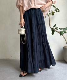 DouDou | コットンティアードスカート(スカート)