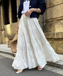 DouDou | コットンティアードスカート(スカート)