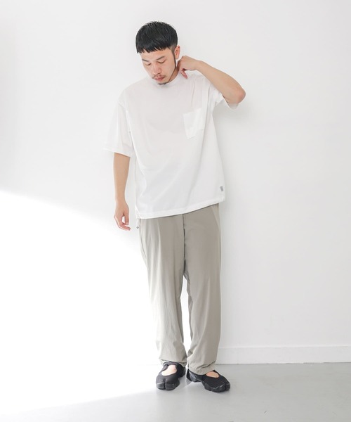 EKAL（エカル）の「エンブロイダリーワッペンショートスリーブTシャツ（Tシャツ/カットソー・メンズ・ブルー系その他/グレー/オフホワイト・LARGE/MEDIUM）」の10枚目の写真