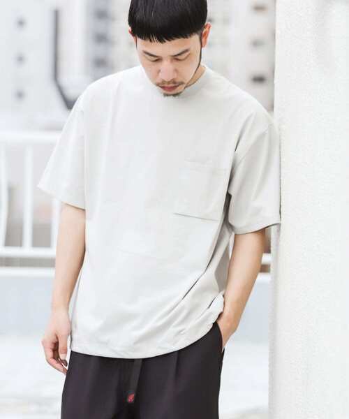 EKAL（エカル）の「エンブロイダリーワッペンショートスリーブTシャツ（Tシャツ/カットソー・メンズ・ブルー系その他/グレー/オフホワイト・LARGE/MEDIUM）」の13枚目の写真