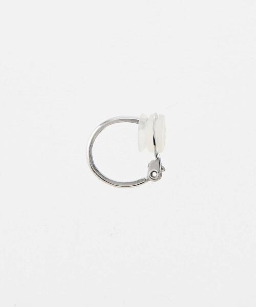 petite robe noire(プティローブノアー)の「petite robe noire /EA000001 ぷっくりハート2Wayイヤリング(イヤリング・レディース・シルバー・FREE)」の2枚目の写真