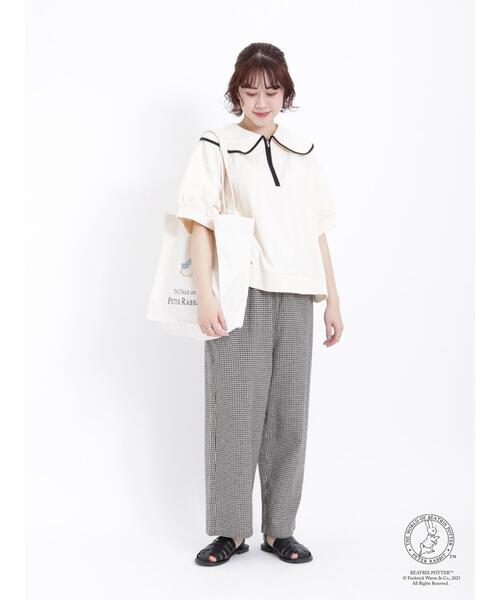 Samansa Mos2（サマンサ モスモス）の「【PETER RABBIT×SamansaMos2】ﾄｰﾄﾊﾞｯｸﾞ（ハンドバッグ・レディース・ブラウン/ベージュ・F）」の16枚目の写真