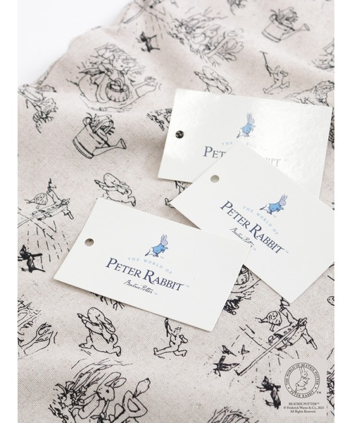 Samansa Mos2（サマンサ モスモス）の「【PETER RABBIT×SamansaMos2】ﾄｰﾄﾊﾞｯｸﾞ（ハンドバッグ・レディース・ブラウン/ベージュ・F）」の7枚目の写真