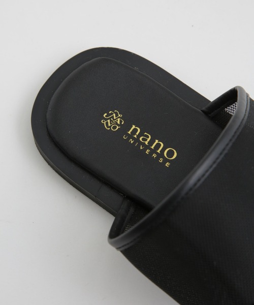 NANO universe（ナノユニバース）の「LB.04/メッシュコンビフラットサンダル（サンダル・レディース・ブラック/ライトグレー/ライトベージュ・37/36/38）」の13枚目の写真