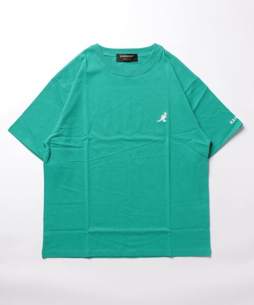 KANGOL(カンゴール)の「【KANGOL】(BL)(Tシャツ/カットソー・メンズ・グレー/ブラック/グリーン/ホワイト/ホワイト系その他・MEDIUM)」の1枚目の写真