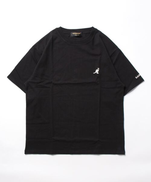 KANGOL(カンゴール)の「【KANGOL】(BL)(Tシャツ/カットソー・メンズ・グレー/ブラック/グリーン/ホワイト/ホワイト系その他・MEDIUM)」の4枚目の写真