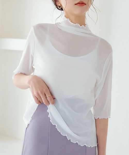 選べる3type 半袖シアートップス（Tシャツ/カットソー）｜KOBE