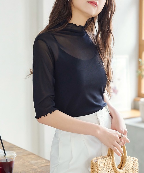 選べる3type 半袖シアートップス（Tシャツ/カットソー）｜KOBE LETTUCE