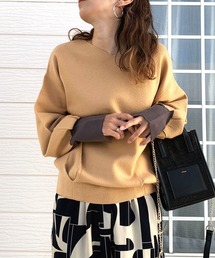 2wayバルーン袖ニット