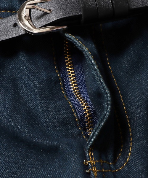 【 Jeans】プレップ Vネック ジャンパー ワンピース Vネックデニムジャンパースカート（ワンピース）｜ROOPTOKYO