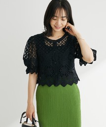 ・SUGAR SPOON 2wayクロシェカーディガン