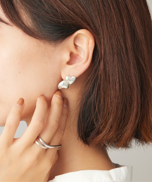 PHILIPPE AUDIBERT（フィリップ オーディベール）の「【PHILIPPE AUDIBERT】Wanda earring ピアス ※（ピアス（両耳用）・レディース・シルバー・FREE）」の4枚目の写真