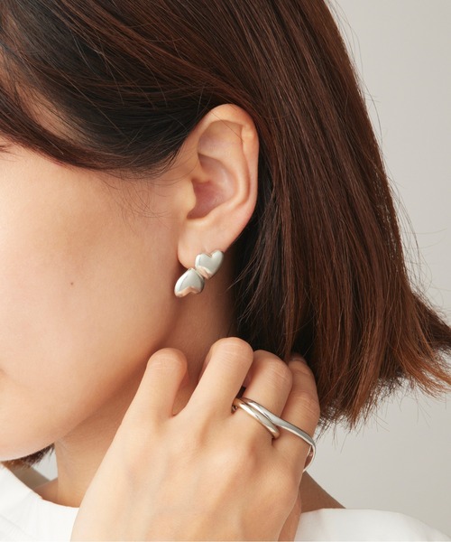 PHILIPPE AUDIBERT（フィリップ オーディベール）の「【PHILIPPE AUDIBERT】Wanda earring ピアス ※（ピアス（両耳用）・レディース・シルバー・FREE）」の5枚目の写真