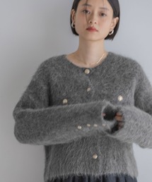 A part by | アルパカシャギーカーディガン(カーディガン/ボレロ)